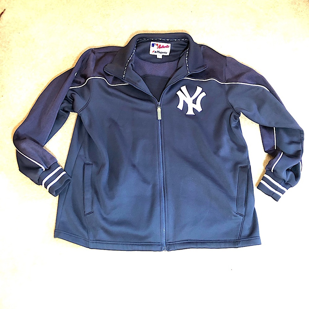New York Yankee Heavy Duty Zip Up Sweatshirt Coat